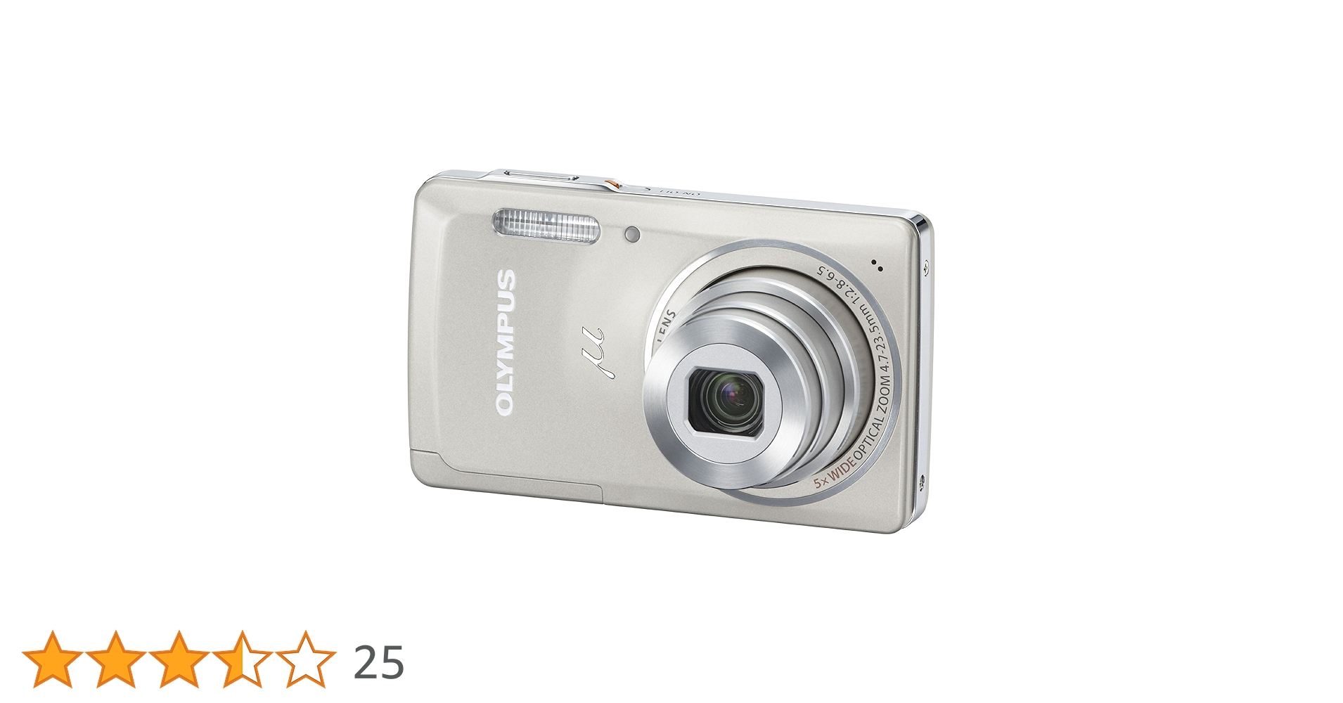 【完動品 美品】Olympus μ-5010 コンデジ デジカメ オリンパス ニュースリリース： 超薄型＆機能満載 ワイド5倍